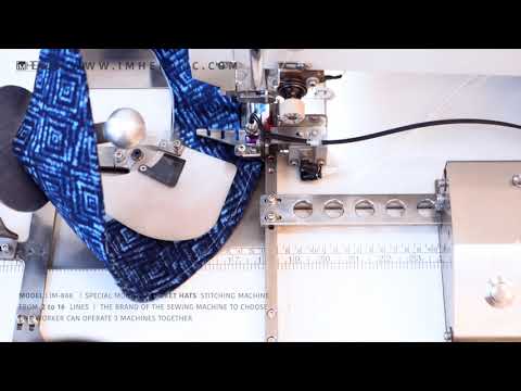 Modified Bucket Hat Brim Automatic Stitching Machine