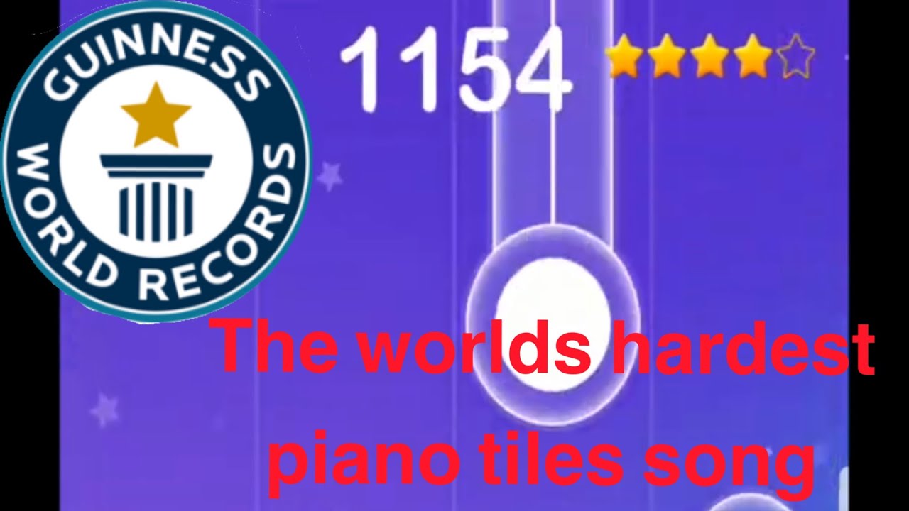 The worlds hardest song in all of piano tiles *piano tiles* YouTube
