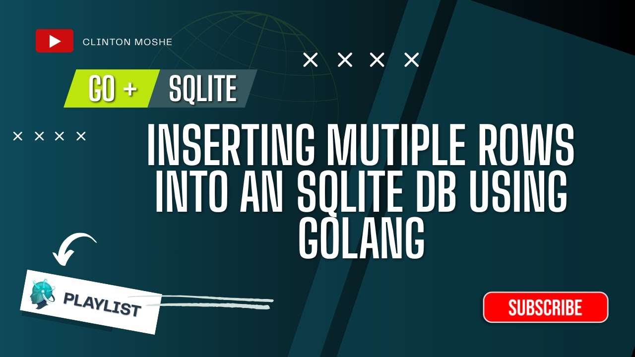 4.0 Go-SQLite: inserting multiple rows into SQLite Database using ...