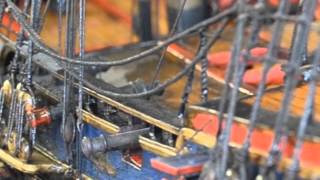 Model Ship Restoration - Cleaning The Model