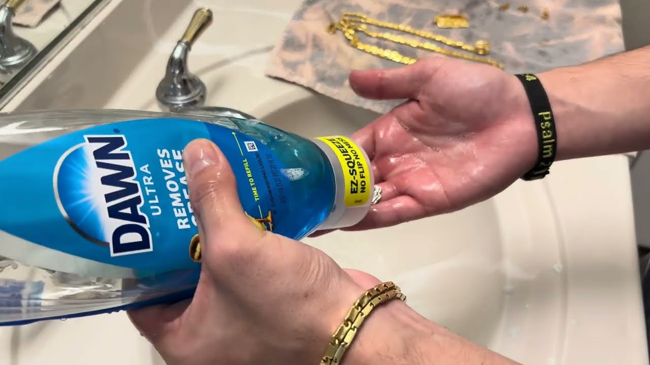 Cleaning 24k jewelry 