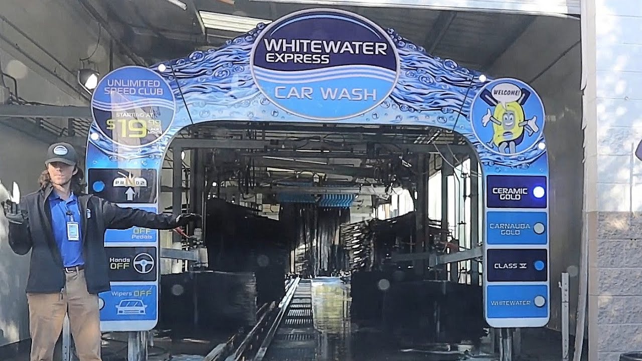 CW 83 Belanger tunnel WhiteWater Express Car Wash Plano, TX