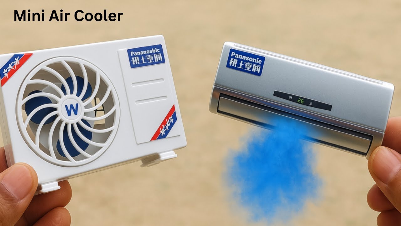 Top Small Air Conditioner Unboxing & Test Video || Best Gadgets Mini AC ...