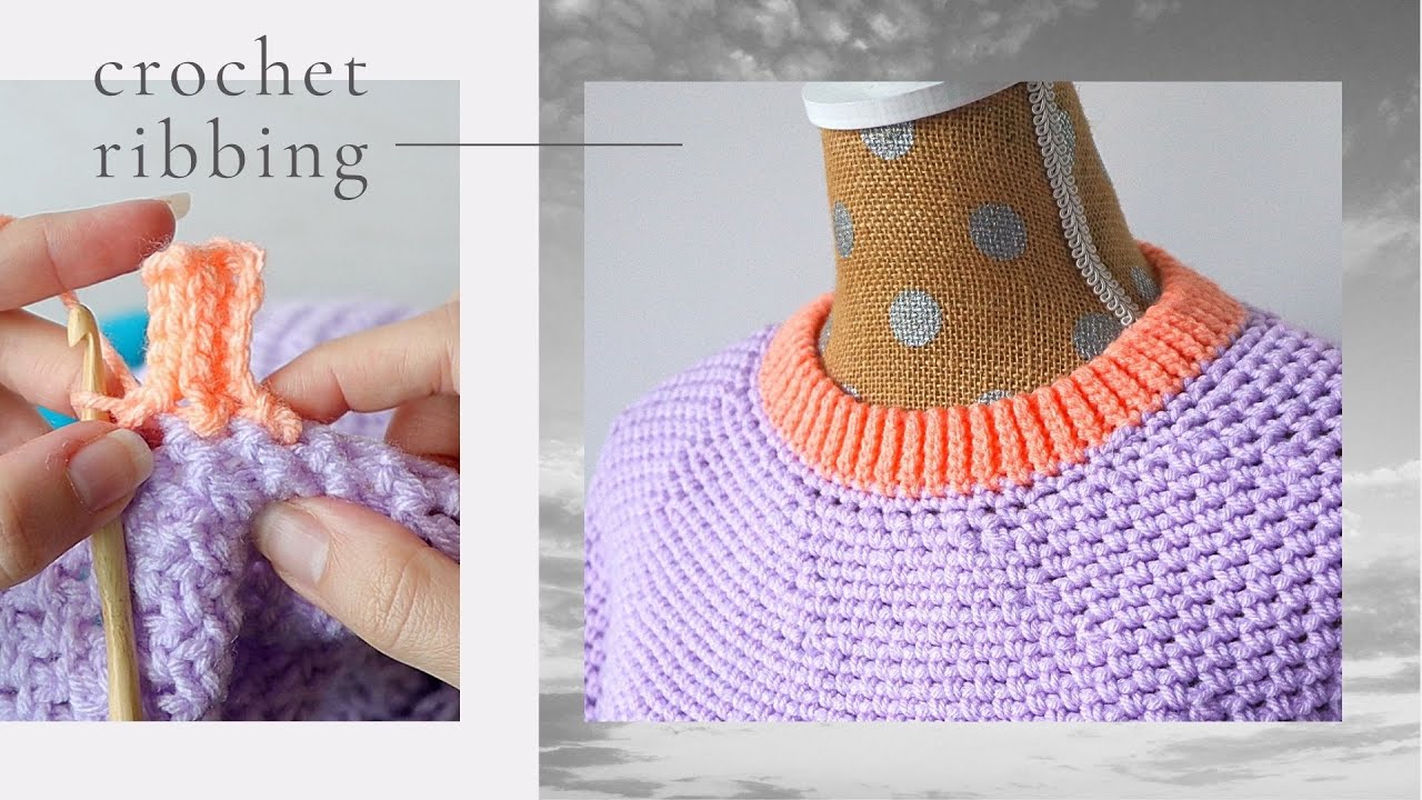 crochet collar sweater