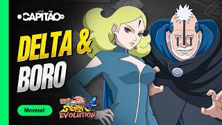 All Jutsus and Skins for BORO & DELTA | Naruto Storm 4 Evolution MOD