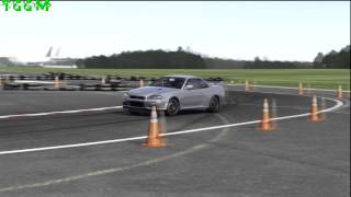 (HD) - Forza 4 - Top Gear - Car Test - 2002 Nissan Skyline R34 GT-R V-Spec II