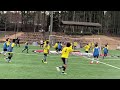 Practice scrimmage with Ambush White Team BU11