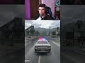 Hydroplaning during pursuit is crazy... #shorts #lspdfr #gta5