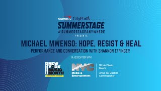 Michael Mwenso: Hope, Resist & Heal, Performance and Conversation with Shannon Effinger