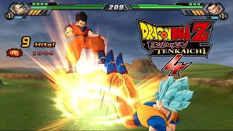 Dbz Budokai Tenkaichi 4 Mod Goku (SGSS) Vs Ultimate Gohan (PCSX2)