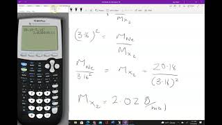 Effusion and molar mass ALEKS example