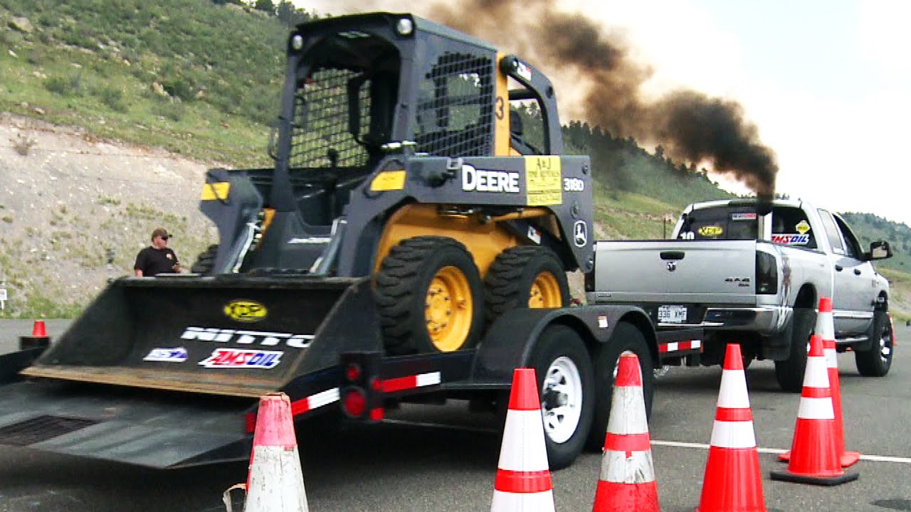 Trailer Tow Obstacle Course - Day 2 of Diesel Power Challenge 2014 ...