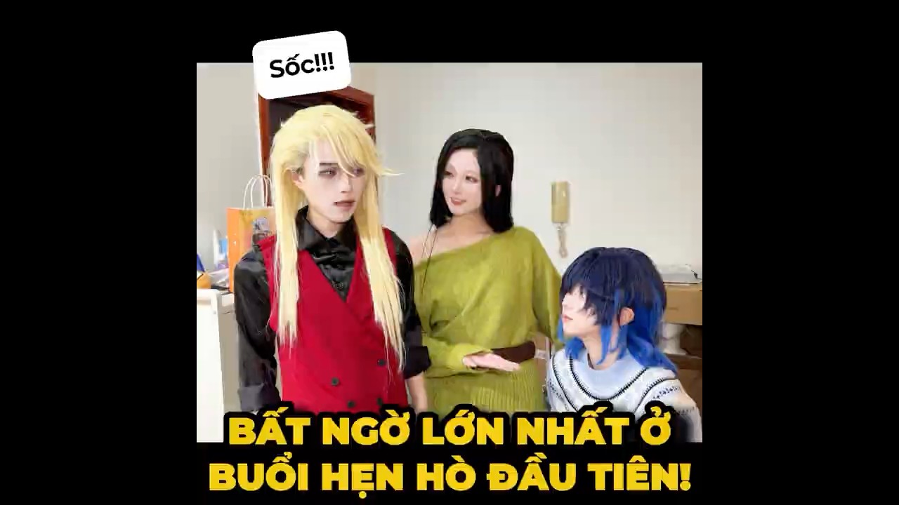 Cú sốc ở buổi hẹn đầu tiên🥹- Gia đình Inosuke#cosplay #shorts #minnacosplay