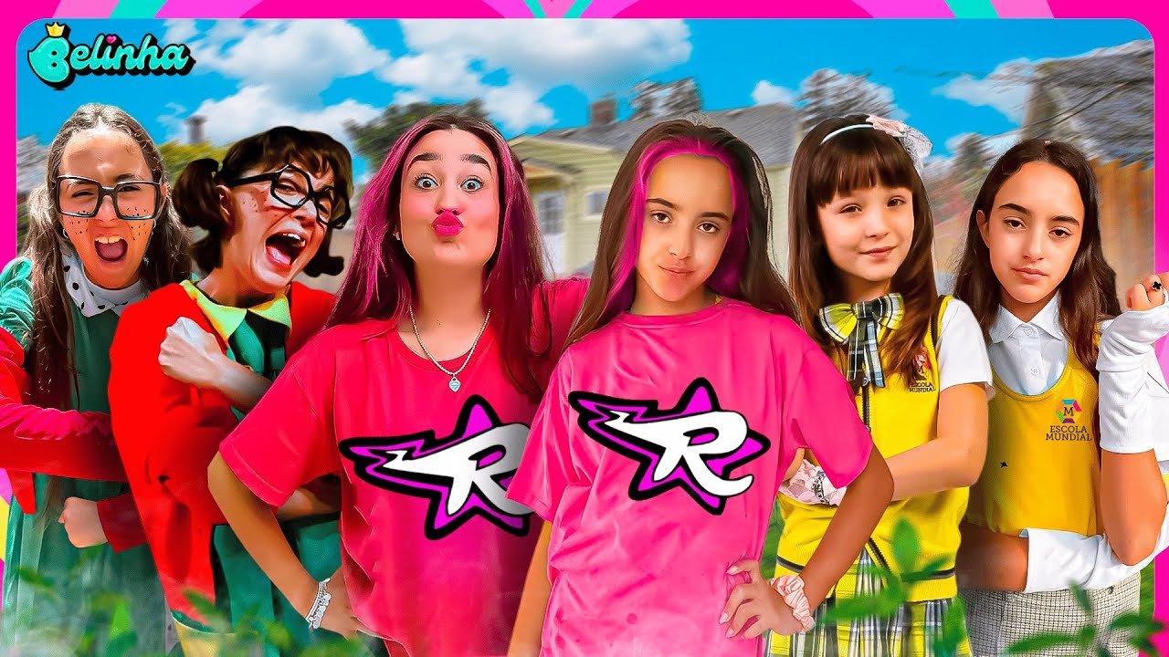 VIRAMOS A TURMA DA EMILLY VICK, DO CARROSSEL E DO CHAVES! 