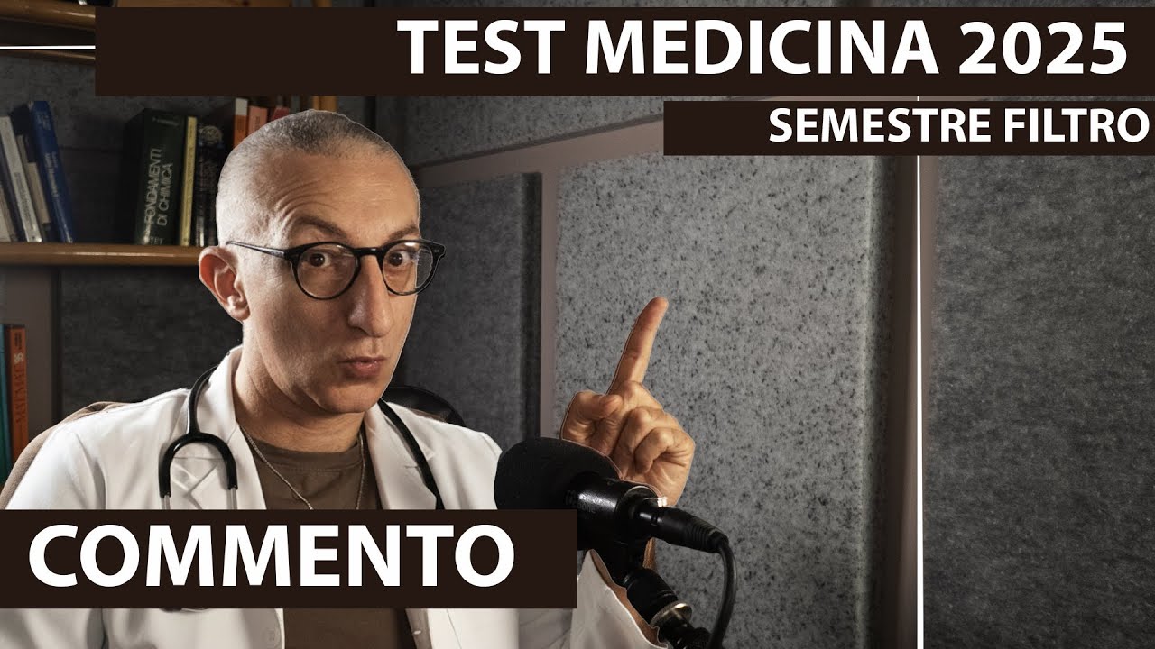 Semestre Filtro per Medicina 2025. Commento sui risultati