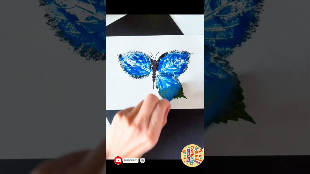 DIY Leaf Butterfly Craft | Easy Nature Art for Kids
