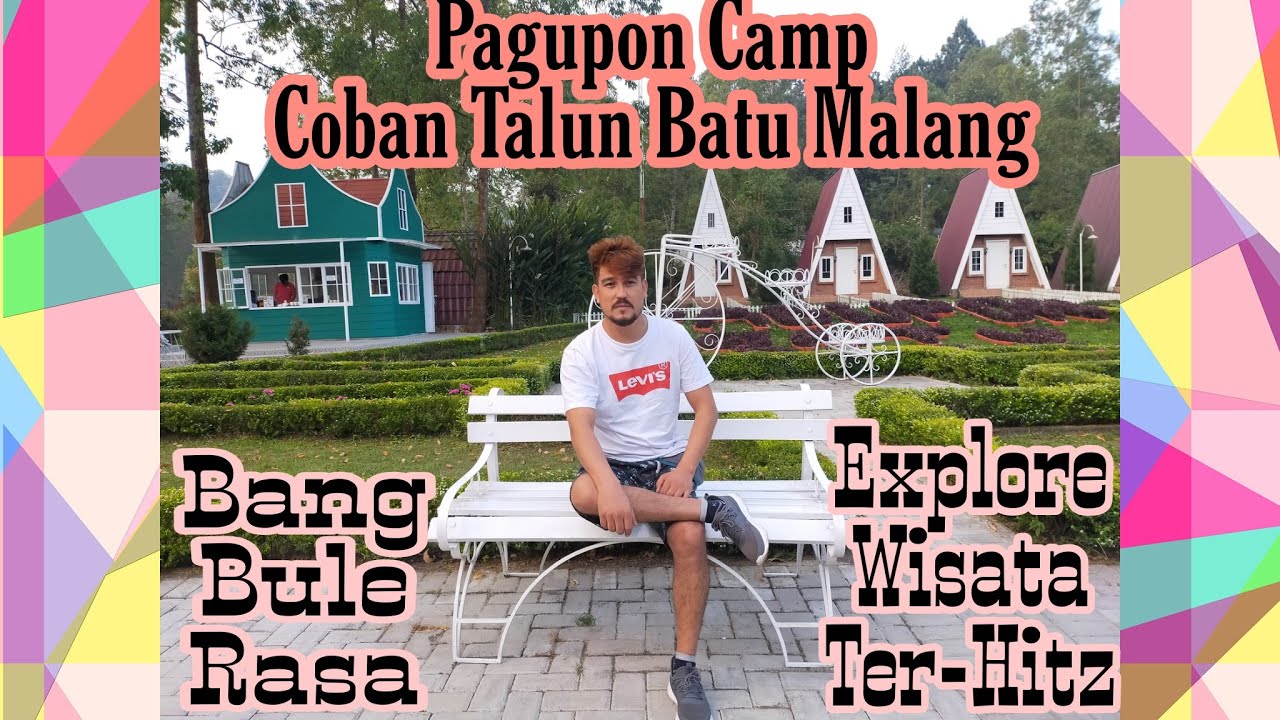 Bule First Time Jalan Jalan ke Pagupon Camp Coban Talun Malang | Rasa and Olive Channel