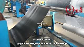 FKM Fluorocarbon Rubber Sheets — engineered for performance and durability. #rubbermat #rubbersheet