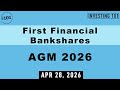 First Financial Bankshares AGM 2026 | Texas Banking Network Expansion Strategies Gain Support