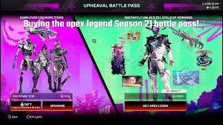 Buying the Apex Legends season 21 battle pass! - Apex Legends Gameplay #5