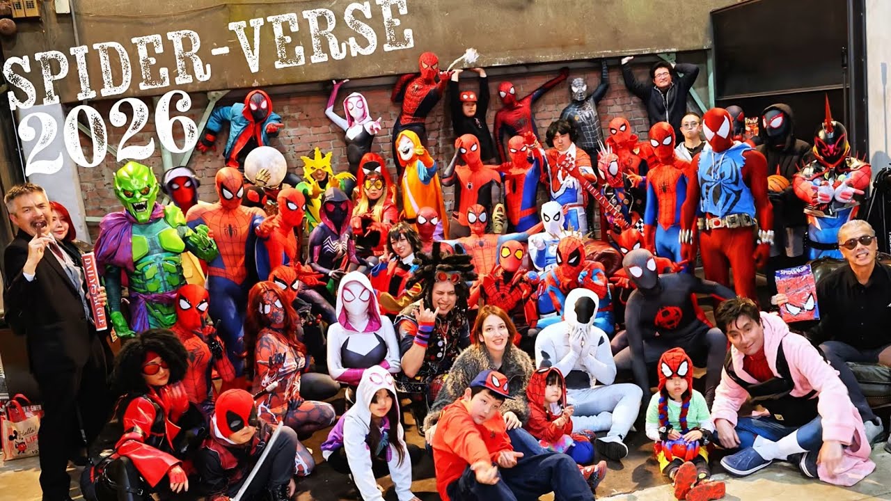Cosplay event - SPIDER-VERSE 2026 in Osaka