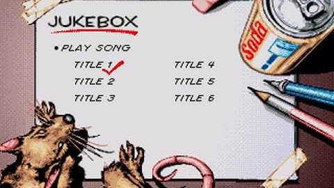 Unused Game Content Comix Zone Beta Apr 4, 1995 Prototype Sega Genesis Mega Drive Unused Song 9 14