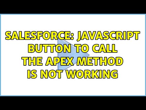 Salesforce: JavaScript button to call the Apex method is not working