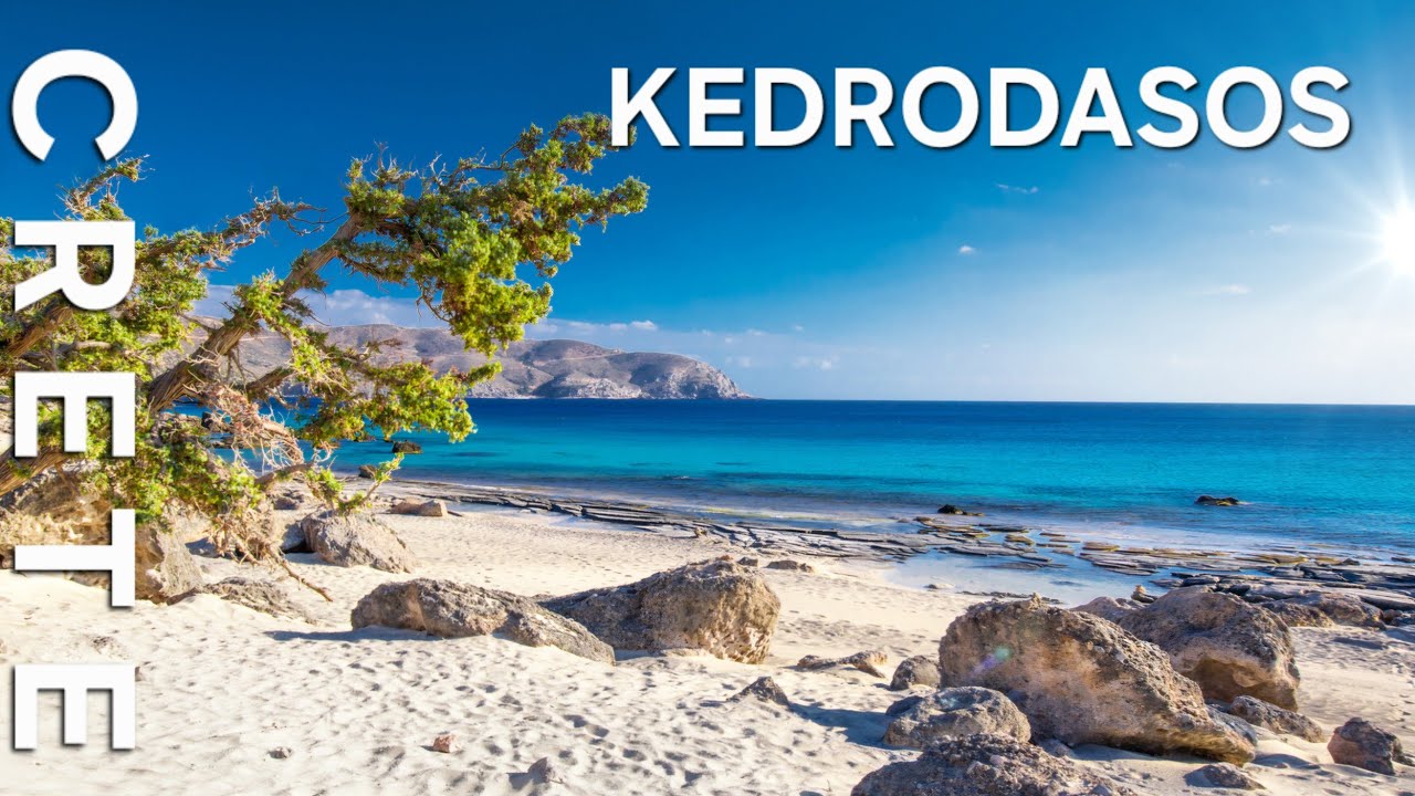 Kedrodasos Beach – Crete | Greece [4K] - YouTube