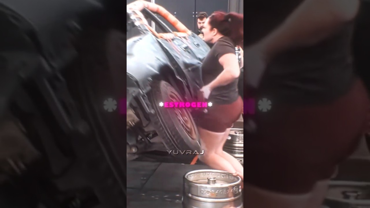 Raw strength never seen before.