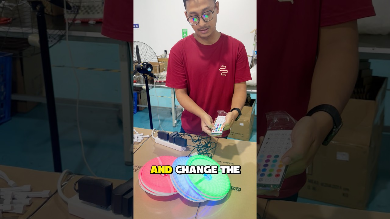 Weatherproof Options: Reliable performance for outdoor use. LED Strip Lights