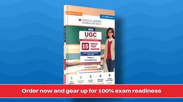UGC NET 2025 | 15 Mock Test Papers for Paper 1 | Practice & Improve with Oswaal Books