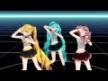 Mmd Miku Teto Neru - Dream Fighter