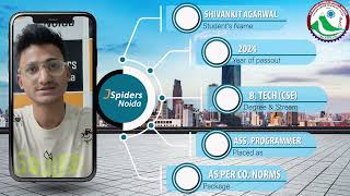 ASSOCIATE PROGRAMMER || JSPIDERS NOIDA || PLACED STUDENT REVIEW