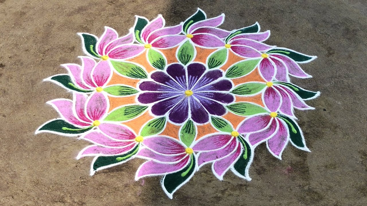 Masi magam special Rangoli kolam 5*3