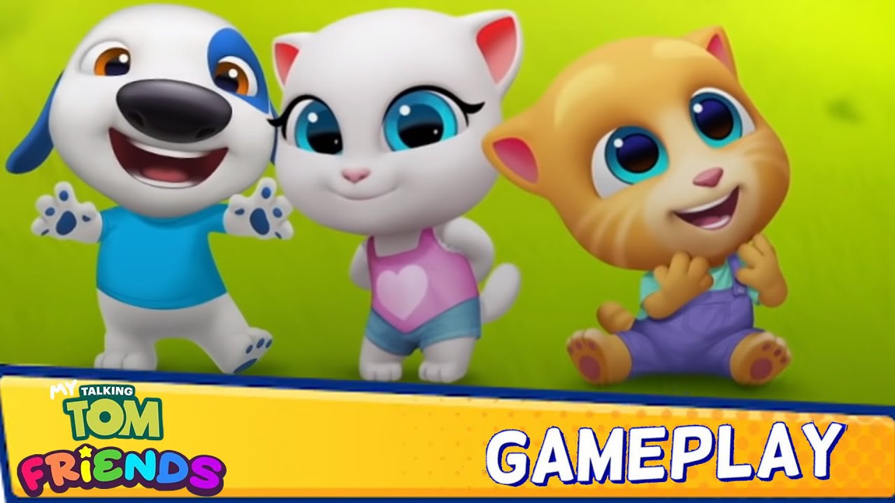 My Talking Tom Friends (iOS,Android) Gameplay Walkthrough Part 1