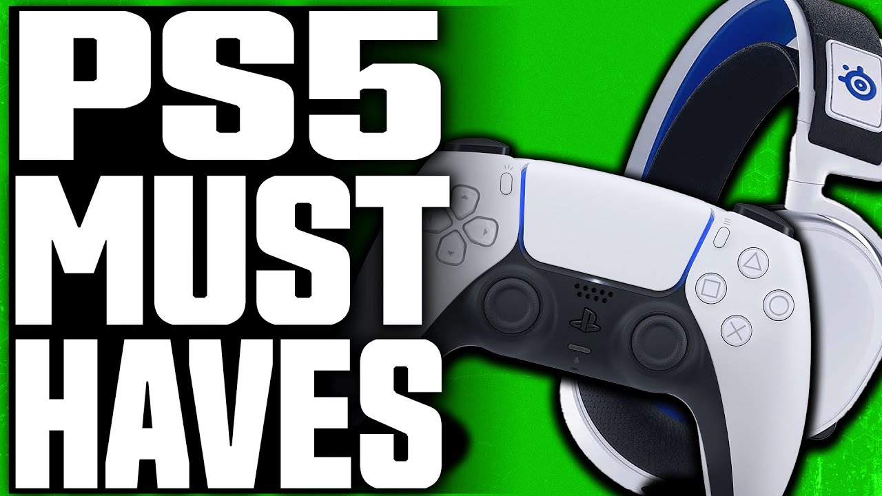 PS5 MUST HAVE ACCESSORIES TOP Playstation 5 Accessories Best PS5