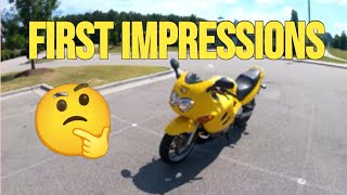 Suzuki Katana 600: New Bike! First Impressions!