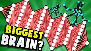 BIGGEST BRAIN EVER & WALKING HUMAN - Neural Network MAXED - Evolution Simulator (Evolution Gameplay) screenshot 3