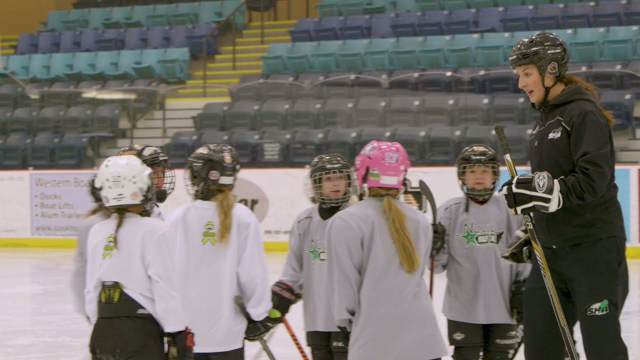U9 Half-Ice Hockey in Saskatchewan