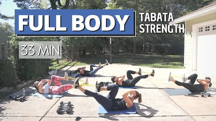33 MIN Full Body #28 | Tabata Strength | Lose Fat ...