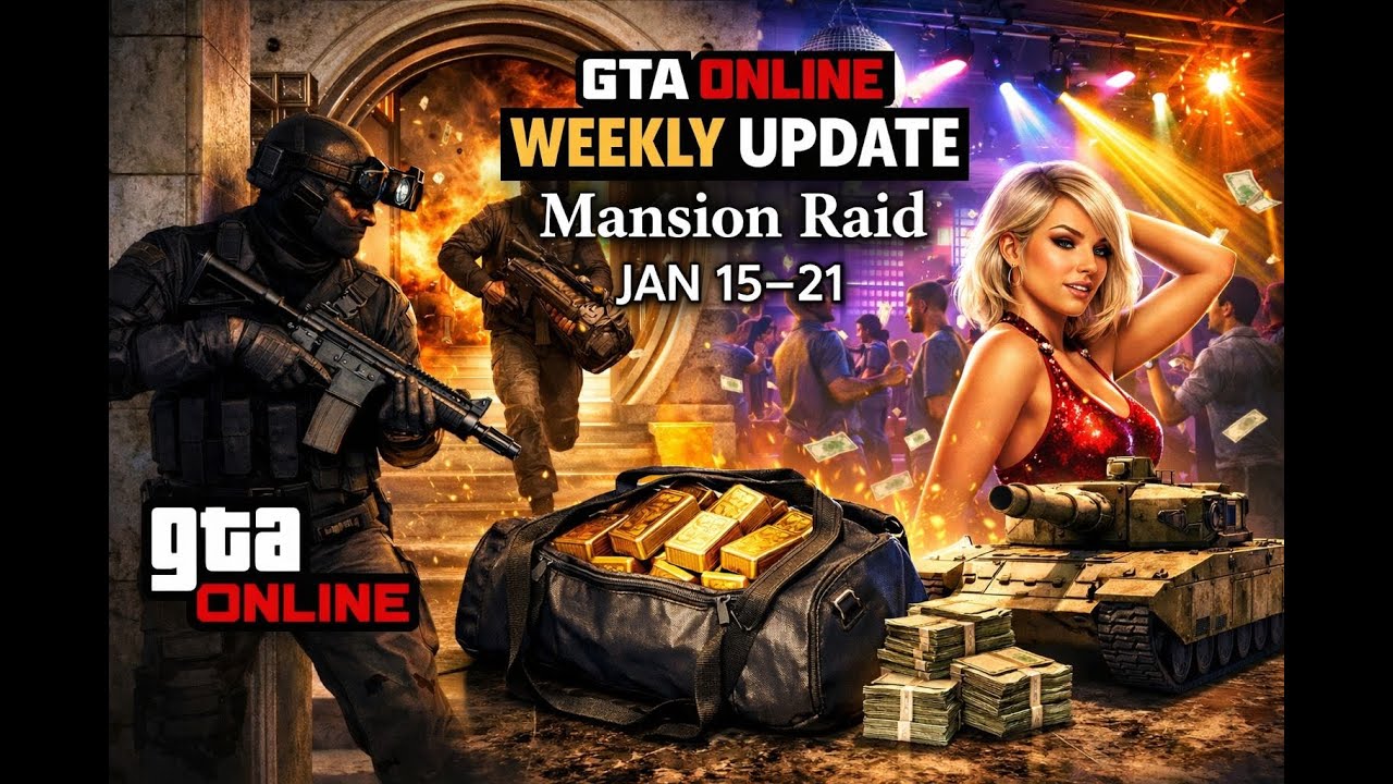 GTA Online Weekly Update – Mansion Raid & Nightclub Bonuses (Jan 21) LIVE