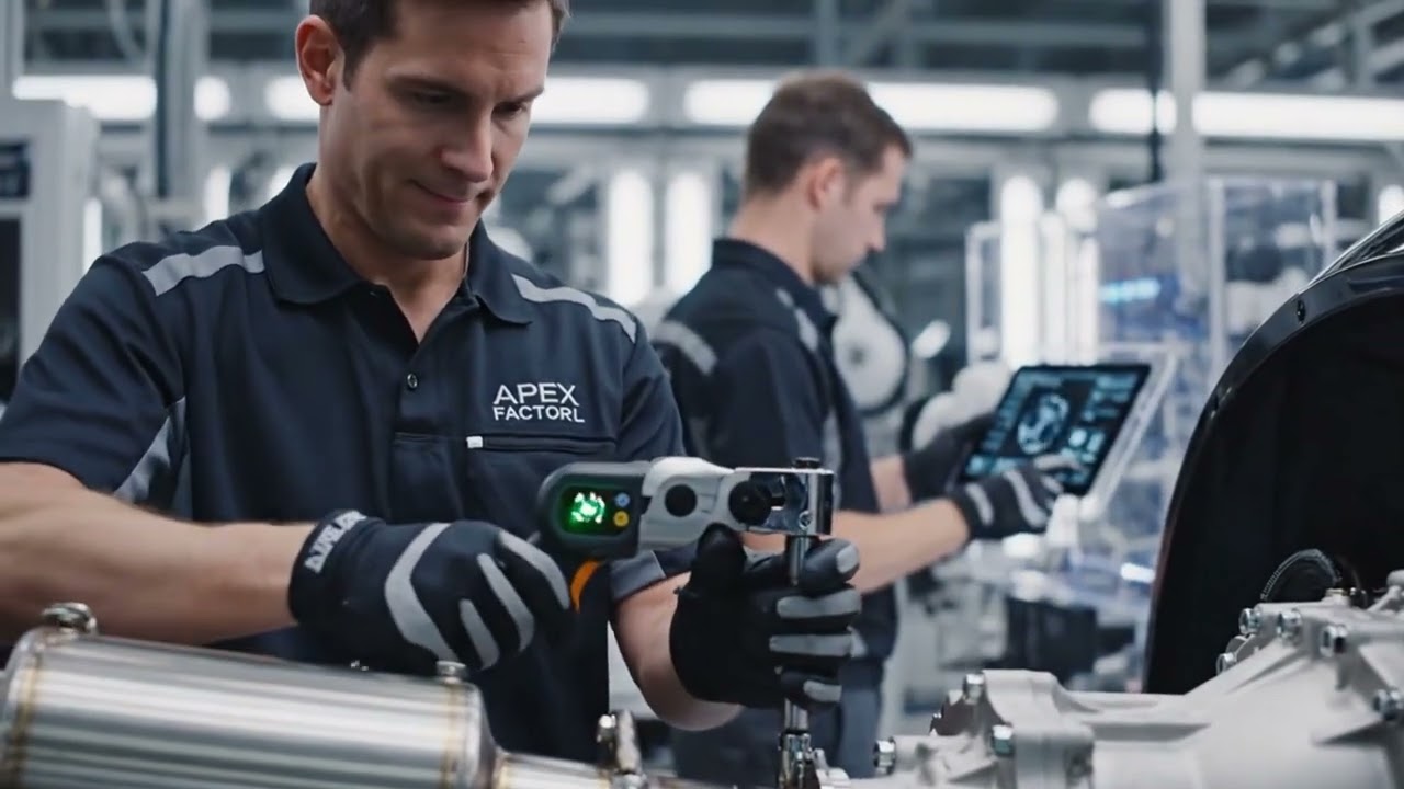 inside Luxury Mercedes  Factory Manufacturing  Process | AI Cinematic Assembly Line