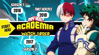 How To Watch My Hero Academia In Order?