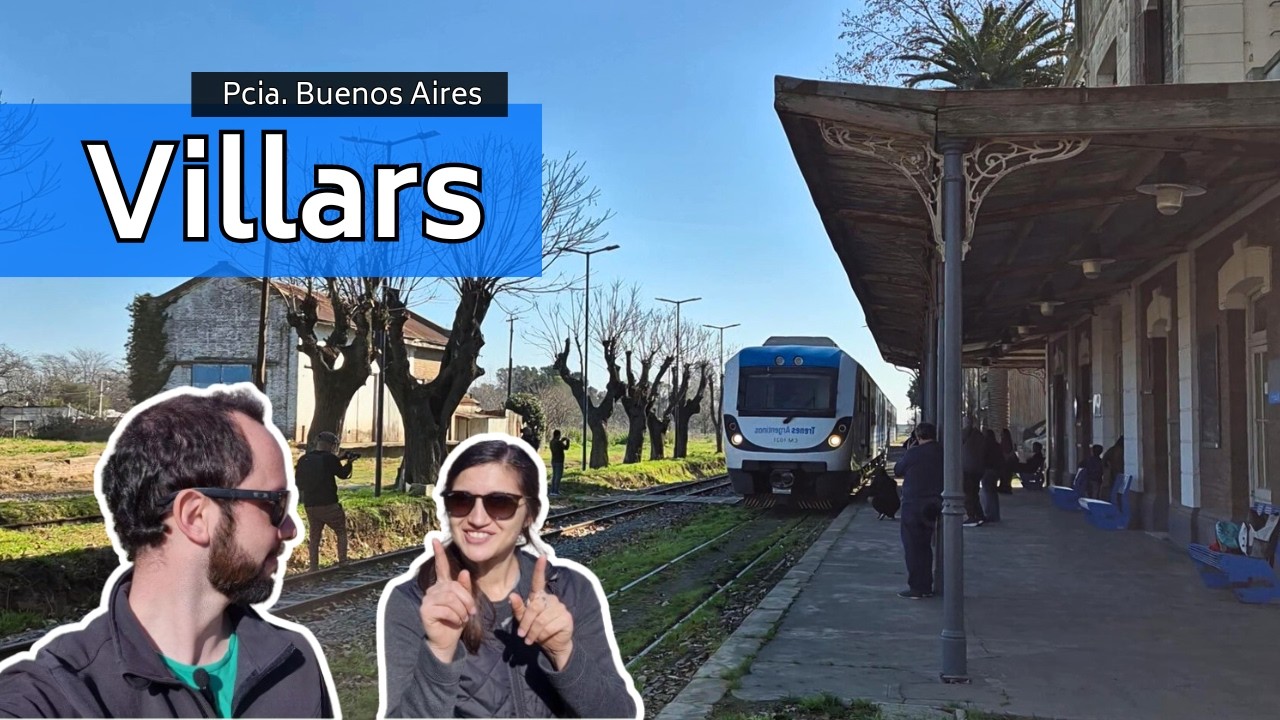 🚂 ¡Volvió el TREN! -📌VILLARS un Pueblo RURAL y de TRADICIÓN