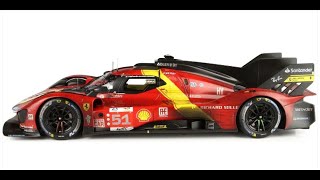 Review:  Ferrari 499P 2023 Le Mans Winner "Dirty" Version by BBR Models