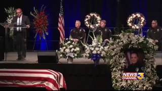 Thousands attend memorial service for fallen Palm Springs police officers