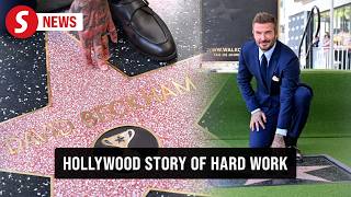 David Beckham finally receives his Walk of Fame star in Hollywood