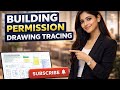 Building Permission Drawing Tracing Process | TP Client Tutorial | #civilengineering