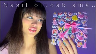 Sizce Bunları Nereye Yapıştırayım? Türkçe Asmr Şfet