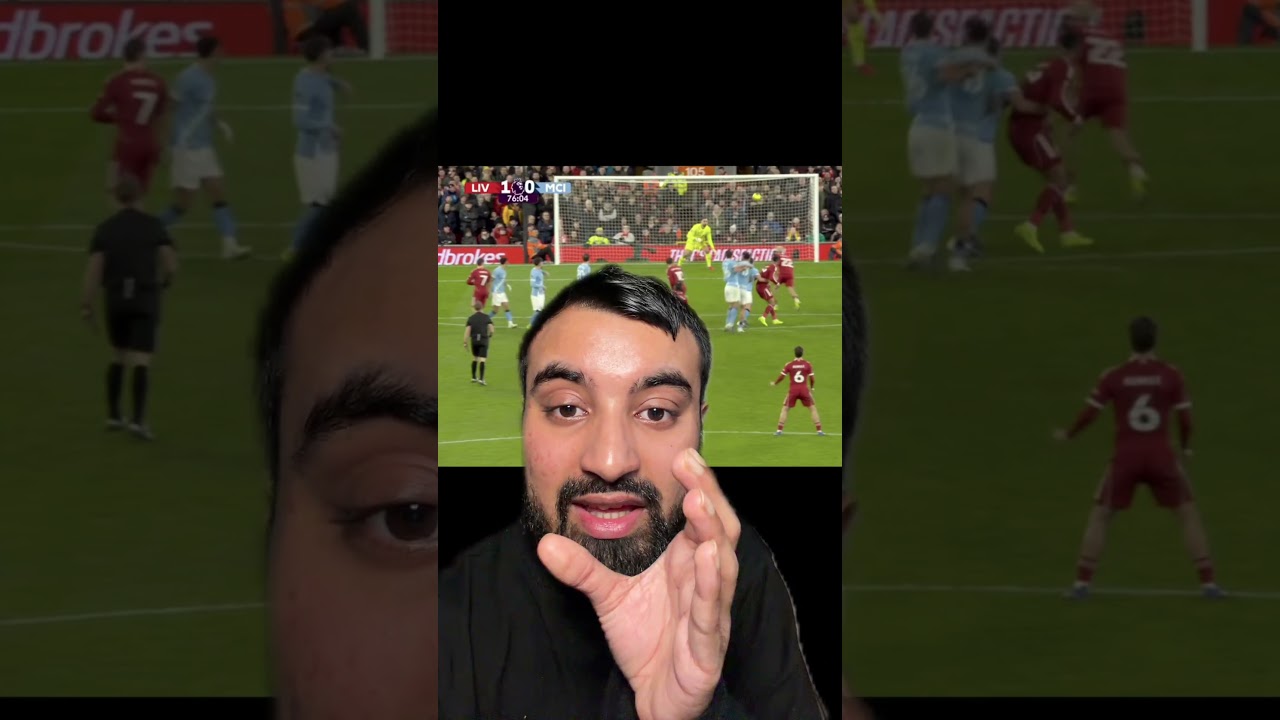 Dominik Szoboszlai goal vs Manchester City today free kick 